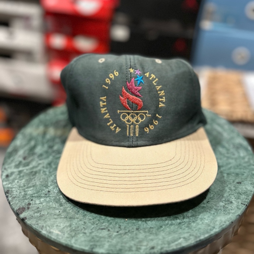 Vintage Logo 7 1996 Atlanta Olympics SnapBack Hat